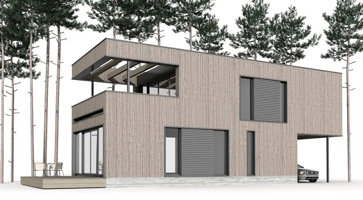 Проектирование домов из CLT панелей